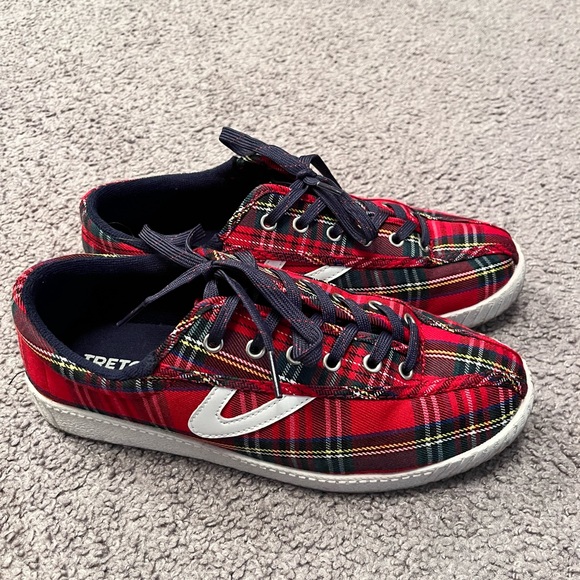 Tretorn Shoes - Tretorn Tartan Plaid Sneakers